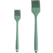 세븐키친 실리콘 오일브러쉬 2종 세트, 민트