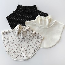 무드때때 유아용 페이크 목 이너 폴라 넥워머 3종 세트