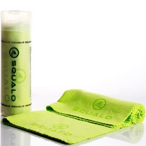 스쿠알로 습식 스포츠 타월, 라임, 1개
