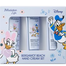 제이엠솔루션 라이프 디즈니 베르가모트 비치 핸드크림 세트, 50ml, 3개