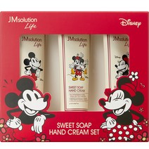 제이엠솔루션 라이프 디즈니 스위트 소프 핸드크림 세트, 50ml, 3개