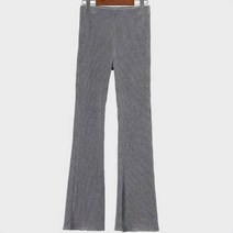 시크폭스 여성용 벨로아골덴 밴딩 부츠컷 팬츠