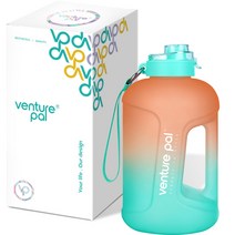 벤처팔 트라이탄 스포츠 물통, 오렌지 + 그린, 1.5L