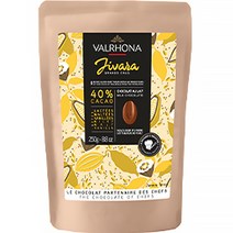 발로나 지바라 40% 밀크 초콜릿 파우치, 1개, 250g