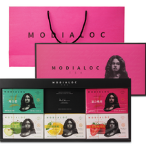 모디알록 차 205 선물 세트 + 쇼핑백, 1세트, 얼그레이 2g x 20p + 자스민 2g x 20p + 스트로베리 2g x 20p + 애플 2g x 20p + 레몬 2g x 20p
