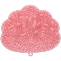 씨티컴퍼니 발 매트 브러쉬 핑크, 1개입, 1개