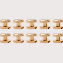 황동 평면 리벳 4mm 10p, 10개