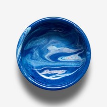 본에나멜웨어 뉴마블 볼 그릇 12cm, 코발트블루, 1개