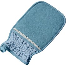 코코마트 시보리 목욕 때밀이 장갑, 블루, 1개