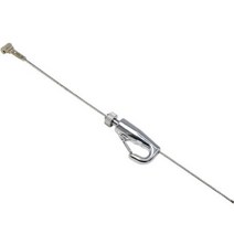 알씨상점 이동식 그림전시 와이어 액자걸이 1.5m로프 + 후크, 혼합색상, 1세트