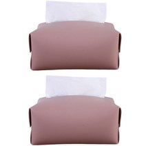 마켓피오 홈 인테리어 PU 각티슈 보관함 타입6 2p