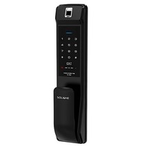 하이원플러스 지문인식 푸시풀 도어락 SL-760F