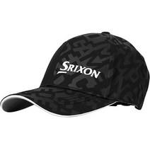 던롭 스릭슨 캐주얼 골프모자 SHM 21081I, 블랙