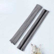 잘츠 사무실 의자 소프트 팔걸이 커버 2p, 그레이