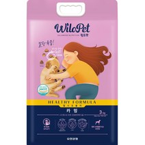 윌로펫 강아지 헬시포뮬러 사료 카밍 10p, 3kg, 1개, 오리