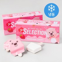 셀렉션 더 싱글딸기 아이스크림 (냉동), 500ml, 2개