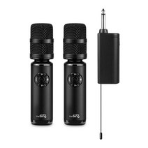 더씽 고음질 무선 핸드마이크 2p + 2채널 송수신기 세트, 마이크(M910), 수신기(M900UHF-R)
