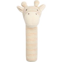 이츠독 강아지 오가닉 바스락 토이 기린 9.5 x 21 cm, 혼합색상, 1개