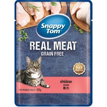 스내피톰 캣 파우치 닭고기 습식사료, 닭, 85g, 12개