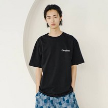 카멜워크 남성용 C 로고 반팔 티셔츠
