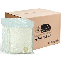 두부랑캣츠 맥스 고양이 두부모래, 11L, 4개, 무향