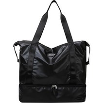 HICKIES 여행 출장 골프 피트니스 캐리어결합 보스턴백 HDB30, 글로스블랙