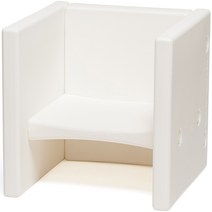 에듀플레이 아동용 다기능 스마트 큐브의자, 화이트