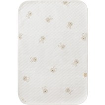 베이비앤아이 소프트 신생아 방수요, 바니(베이지), 1개