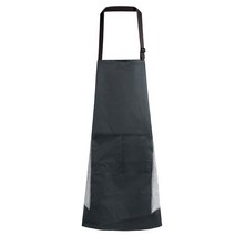 씨오브비 길이조절 물닦이 생활방수 럭셔리 앞치마, 블랙, 1개