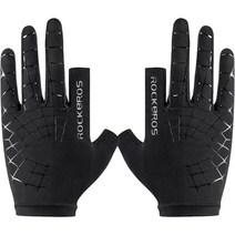 락브로스 멀티 사이클링 긴장갑 양손세트 S202-1, 블랙