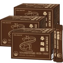 홀리데이즈 쑤욱빼 다이어트 커피맛 28p, 28포, 3.3g, 3개