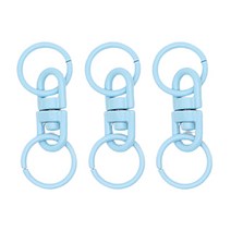 동대문단추왕 동대문 패션 포인트 중간 연결 고리 컬러 장식 중간고리, 라이트블루, 3개