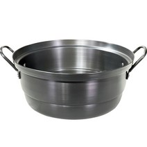 유진토스코 업소용 대용량 곰솥 경질국솥 45, 지름 450 x 높이 195 mm