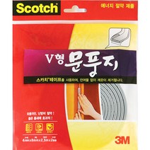 3M 스카치 V형 문풍지 2개입, 2개
