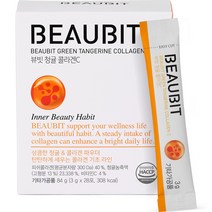 뷰빗 저분자 청귤 콜라겐C 분말스틱 28p, 84g, 1개