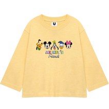 골든래빗 아동용 봄가을 D 프렌즈 긴팔티