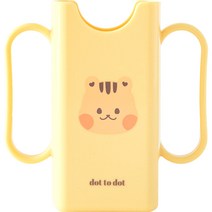 아가드 유아용 돗투돗 우유 미니팩 홀더 125ml, 1개, 돗람이