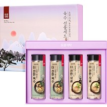 오감식탁 더 진한 육수 105g x 2p + 더 진한 사골 90g x 2p 선물세트, 1세트