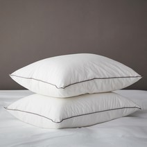 라뽐므 코튼 구스베개 2p, 화이트