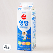 서울우유 앙팡우유, 1000ml, 4개