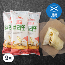 한끼의품격 비프 브리또 (냉동), 180g, 9팩