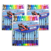 영아트 12색 사인펜 남아용, 혼합 색상, 2개입