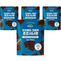 잇츠베러 크래커 초코시나몬맛, 45g, 4개