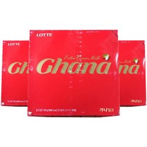 롯데제과 가나 밀크 초콜릿, 70g, 30개입