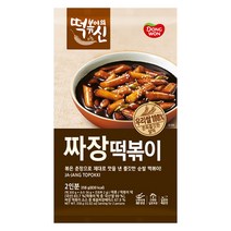 동원 떡볶이의신 짜장 떡볶이, 358g, 358ml, 1개