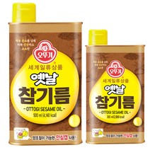 오뚜기옛날 참기름 500 ml + 350 ml, 1세트