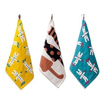 ABM 북유럽 고리타올 35 x 40 cm, 랜덤 발송, 3개