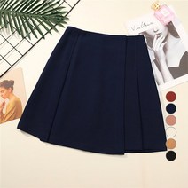 에어 미들컷 A라인 스커트