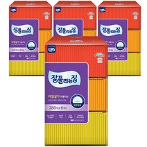 잘풀리는집 리얼실키 천연펄프 미용티슈 280매, 6개입, 4팩