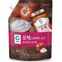 대상 청정원 로제 스파게티소스, 1.2kg, 1개